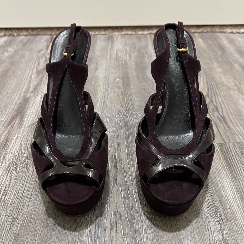 Gucci Suede Heels